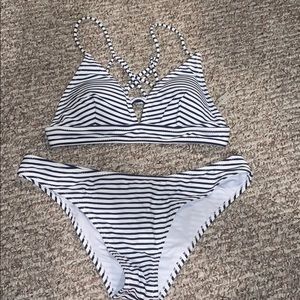 stripped bikini